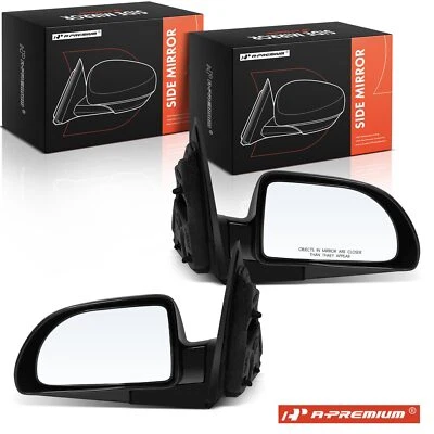 2x Nuevo espejo retrovisor eléctrico negro para Chevy Equinox 2005-2009 Pontiac Torrent 2006-2009 Foto 1 de 4