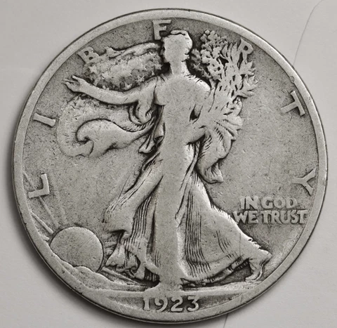 1923-s Walking Liberty Half.  High Grade.  101331 (Inventory F) Cover