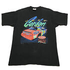 Vintage 90s Jeff Gordon T-Shirt Men’s Large Black NASCAR DuPont #24 Streetwear