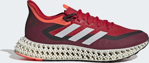 Adidas Ultra 4D Scarpe IN Rosso e Bianco Scarpe Sportive Uomo