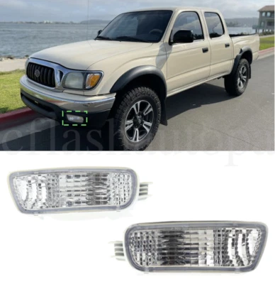 Luces de señalización para Toyota Tacoma 2001 2002 2003 2004 parachoques lateral conductor + pasajero Foto 1 de 4