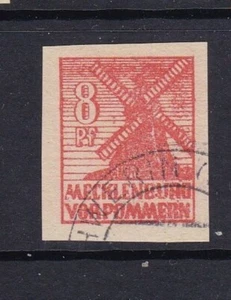Germany - SG RB 26 - f/u - 1946 - 8pf - Mecklenburg - Allied Occupation - Picture 1 of 1