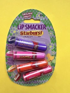Bonne Bell STARBURST Jellybean Lip Smackers #051 Strawberry Grape Cherry Orange - Picture 1 of 4
