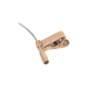JTS Lapel Mic CM-201F Flesh Beige Colour Tie Clip Head Mic for Radio Mic System - Picture 1 of 2