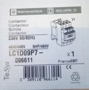 CONTATTORE TELEMECANIQUE LC1D09P7 230V 50/60HZ - Foto 1 di 3