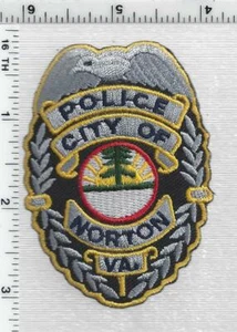 Norton Police (Virginia) 1st Issue Cap/Hat Patch - Picture 1 of 1