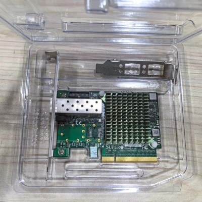 Supermicro AOC-STGN-I1S single-port 10GbE Ethernet Adapter SFP Network card - Image 1 of 4