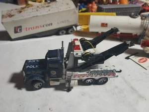 Vintage 1978 Matchbox Superkings Highway Patrol City Police Tow Truck Wrecker. - Picture 1 of 7