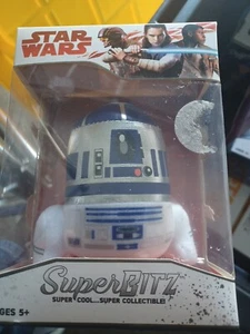 NEU SuperBitz Star Wars R2-D2 Super Cool Super Sammlerstück Plüschtier Figur - Bild 1 von 5