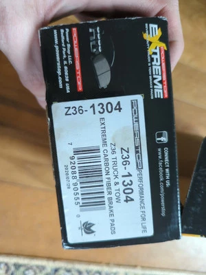 Pastillas de freno traseras PowerStop Z36-1304 para camioneta y remolque Lexus LX570 08-11 Z36 Foto 1 de 2