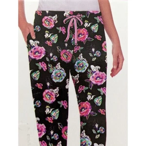 XS 0 2 Disney The Villains Damen Schlaf Jogger Schlafanzug Hose Taschen - Bild 1 von 3