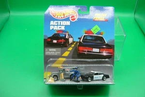 Hot Wheels Action Pack Police Force Armored Car & Police Car 1996 TOP - Bild 1 von 2