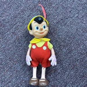 Figura de juguete vintage de Walt Disney Pinocho años 60/70 Hong Kong 9,5" de alto - Imagen 1 de 7