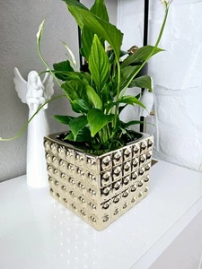 LARGE Ceramic Flower Pot Home Decor Modern Plant Holder Pots Indoor Garden - Picture 1 of 4