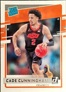 Cade Cunningham Rookie 2021 Donruss Draft Picks Rated Rookie #26 OSU Cowboys - Bild 1 von 2