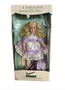 Vtg Paradise Galleries Holiday Girls APRIL Musical Porcelain Collector Doll - Picture 1 of 1