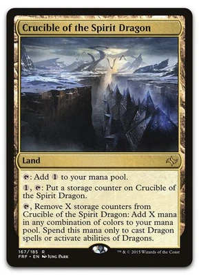 Crucible of the Spirit Dragon #167 (NM) Fate Reforged FRF Magic MTG - Image 1 of 2