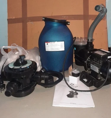 KESSER® Sandfilteranlage Filterkessel Sandfilter für Pool pumpe Schwimmbadpumpe - Bild 1 von 4