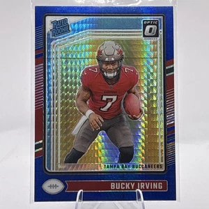 2024 Panini Donruss Optic Rated Rookie Bucky Irving #216 Blue Hyper Prizm - Picture 1 of 2