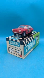 Scalextric C42 TC 850 Coupe Abarth in Red, New Old Spanish shop stock - Picture 1 of 8