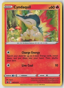 Cyndaquil - SWSH221 - SWSH: Sword & Shield Promo Cards Holofoil- PTCG - Picture 1 of 2