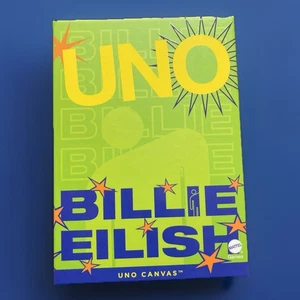 UNO Canvas Billie Eilish UNO Card Deck - New / Sealed - Picture 1 of 8