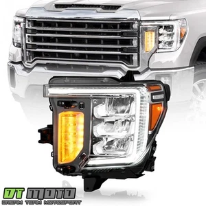 For 2020-2023 GMC Sierra 2500 3500 HD Full LED Headlight Headlamp Driver Side - Picture 1 of 10