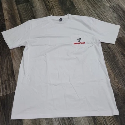 Camisa blanca This is Important Podcast Merch talla XL Workaholics Arugaloid nueva sin etiquetas Foto 1 de 4