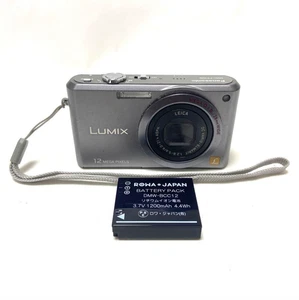 Exc+++ Panasonic Lumix DMC-FX100 Silber Kompakt Digitalkamera Getestet【Sehr Gut】 - Bild 1 von 10