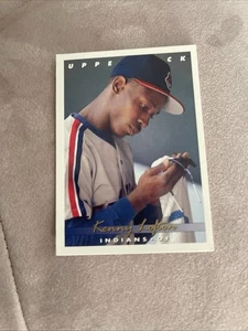 1993 Upper Deck # 262 KENNY LOFTON Cleveland Indians Baseball Card AUCT#3535 - Picture 1 of 1