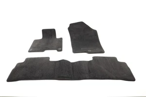 2023 - 2025 KIA SPORTAGE NTERIOR FLOOR CARPET COVER MATS SET OF 3 OEM BLACK_WK - Picture 1 of 16