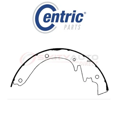 Centric Drum Brake Shoes for 1960-1973 Jeep CJ6 2.2L 3.1L 3.2L 3.7L 3.8L ut - Изображение 1 из 4