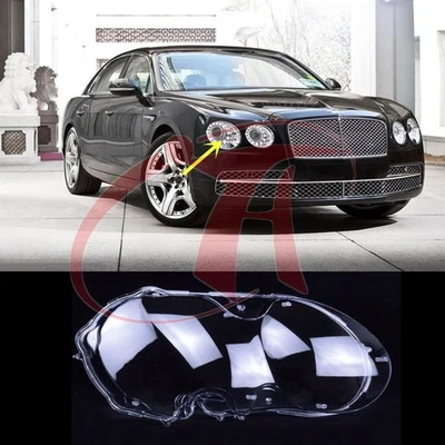 🔥Right Side headlight Lens Cover Shell For Bentley Flying Spur 2014-2018 — 第 1/4 张图片