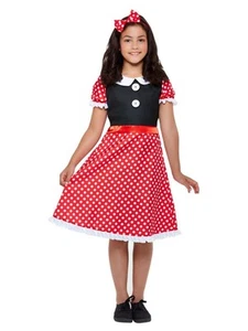 Smiffys Cute Mouse Costume, Red & White (Size M) - Foto 1 di 1