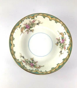 1930 Noritake INGRAM 5 1/4 Bayas Rosa Spray Verde Turquesa Tostado Dorado - Imagen 1 de 8