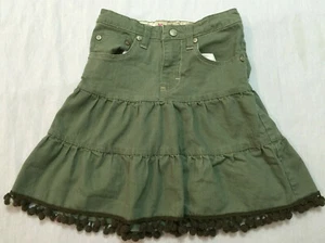 MUDD GIRL JEANS SKIRT SIZE 6X ADJ WAIST - Picture 1 of 4
