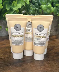 IT Cosmetics Confidence in a Cleanser 5-Pack 0.6 oz ea - 3 oz TOTAL - Travel - Picture 1 of 4