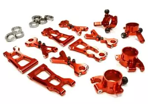 Precision CNC Machined Suspension Kit Designed for HPI 1/10 Scale E10 On-Road - Picture 1 of 1