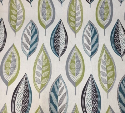 Lassiter in Caper BTY Covington 100% Cotton 54" Wide Leaves - Image 1 of 2