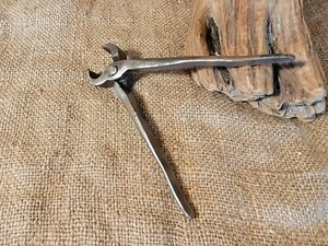 iron Nippers Blacksmith Hand Forged Nippers Tool - Picture 1 of 6