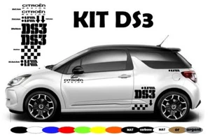 kit déco Citroën DS3 / format XL ROUGE CARMIN (rouge DS) - Imagen 1 de 1