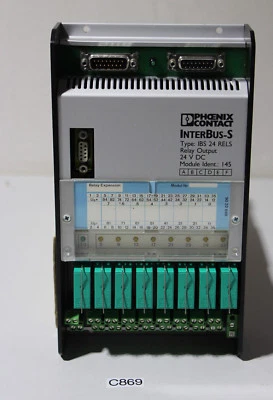 Phoenix Contact Interbus IBS 24 RELS Relay Output 24 V DC Nr. 2784913 neu (C869) - Bild 1 von 4