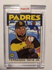 2021 FERNANDO TATIS JR 1986 TOPPS PROJECT 70 by KEITH SHORE #61 SAN DIEGO PADRES