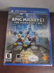NUOVO GIOCO PSVITA DISNEY EPIC TOPOLINO 2 IL POTERE DI DUE (12F) - Foto 1 di 4
