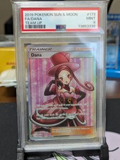 PSA 9 Dana 173/181 - Team Up Full Art Trainer Pokemon Card
