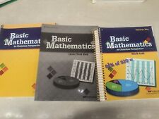 Basic Mathematics Teachers Edition Key Like New