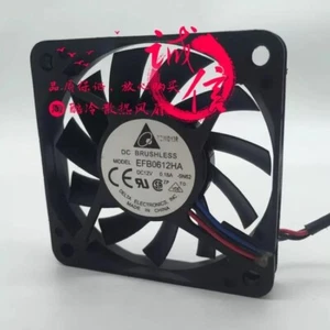 Delta EFB0612HA DC12V 0.18A 3-Wire Silent Cooling Fan - Picture 1 of 2