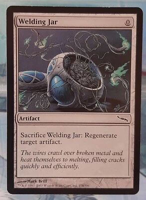 Magic - Welding Jar / Schweißtopf - Common/Artefakt - Mirrodin - DE/EN/NM - Bild 1 von 4