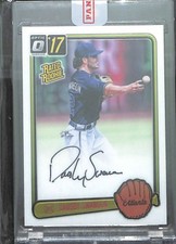 2017 Donruss Optic Rated Rookie 1983 Retro Signature #1983-DS Dansby Swanson No 