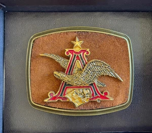 Anheuser Busch Unisex Adult Belt Buckle in Original Box - Picture 1 of 3